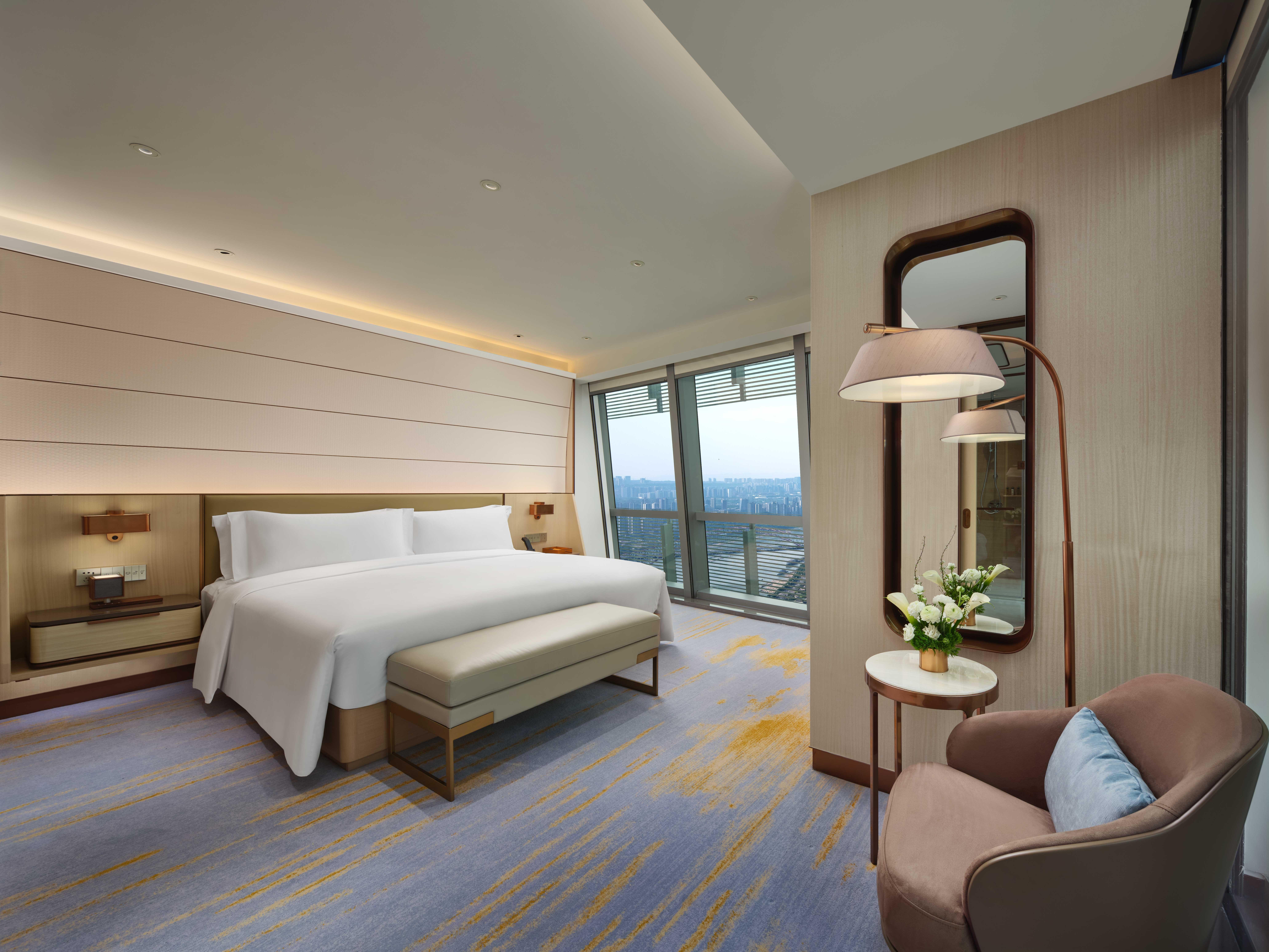 Intercontinental Chongqing Raffles City By Ihg מראה חיצוני תמונה
