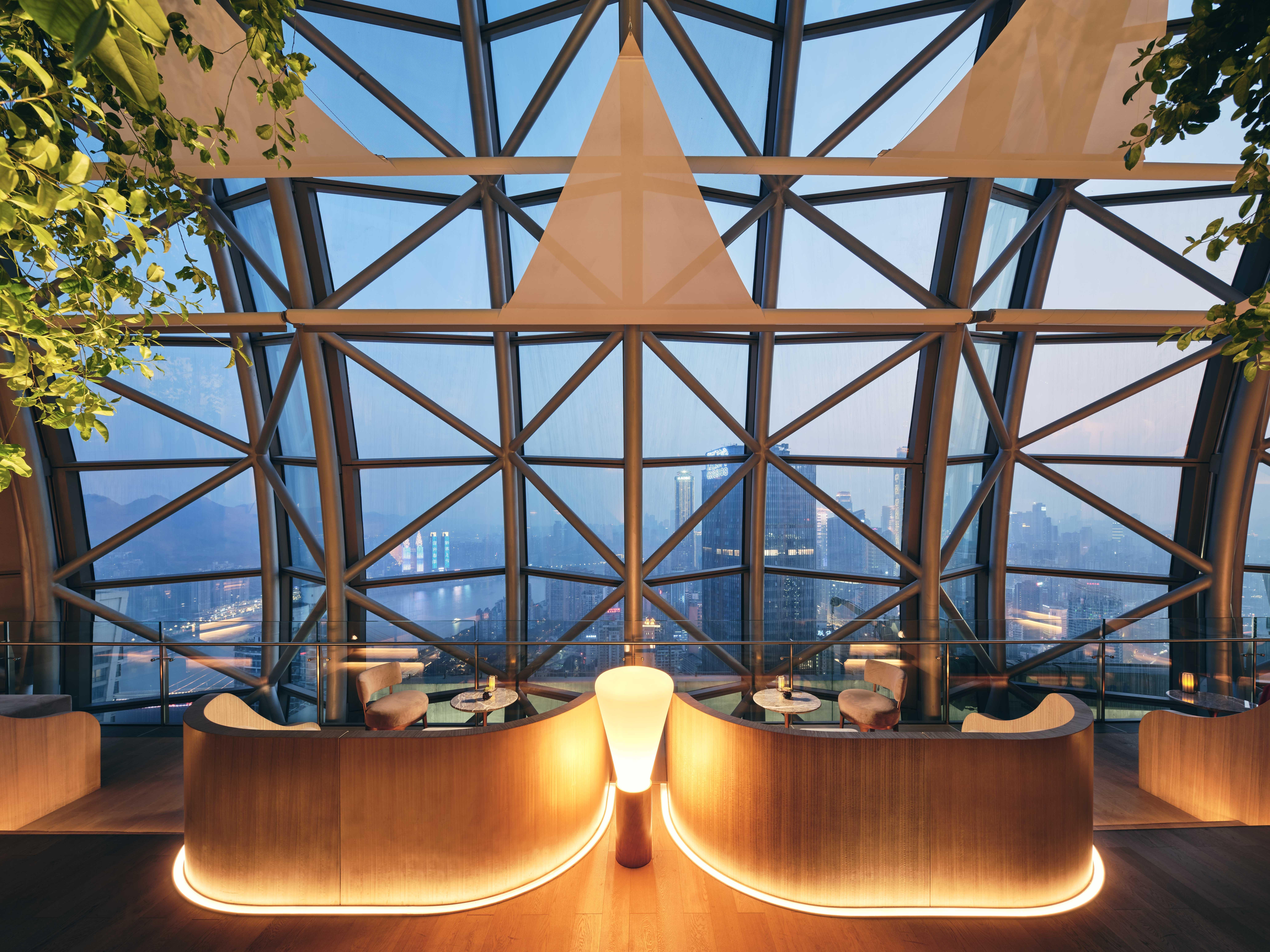 Intercontinental Chongqing Raffles City By Ihg מראה חיצוני תמונה