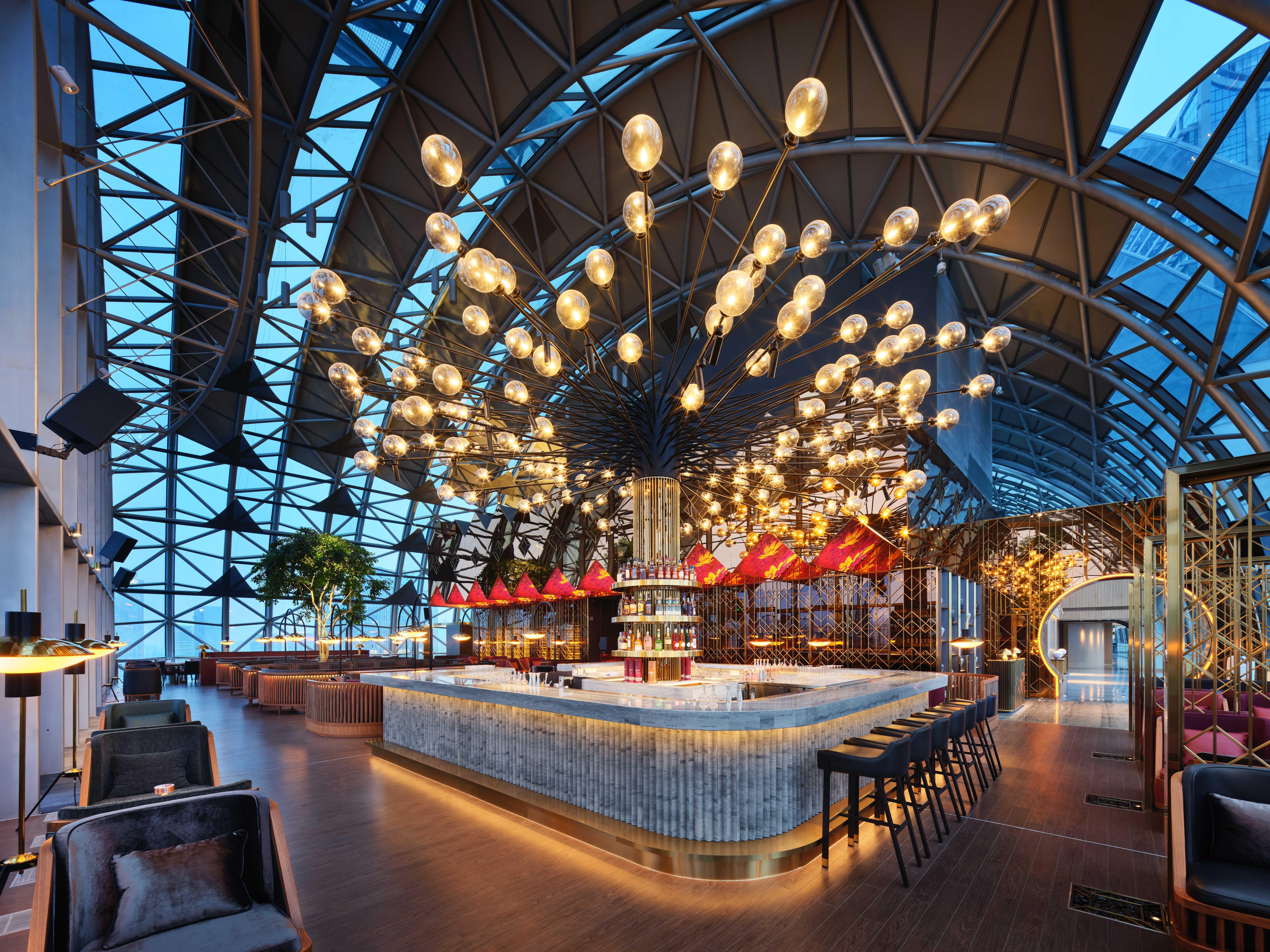 Intercontinental Chongqing Raffles City By Ihg מראה חיצוני תמונה