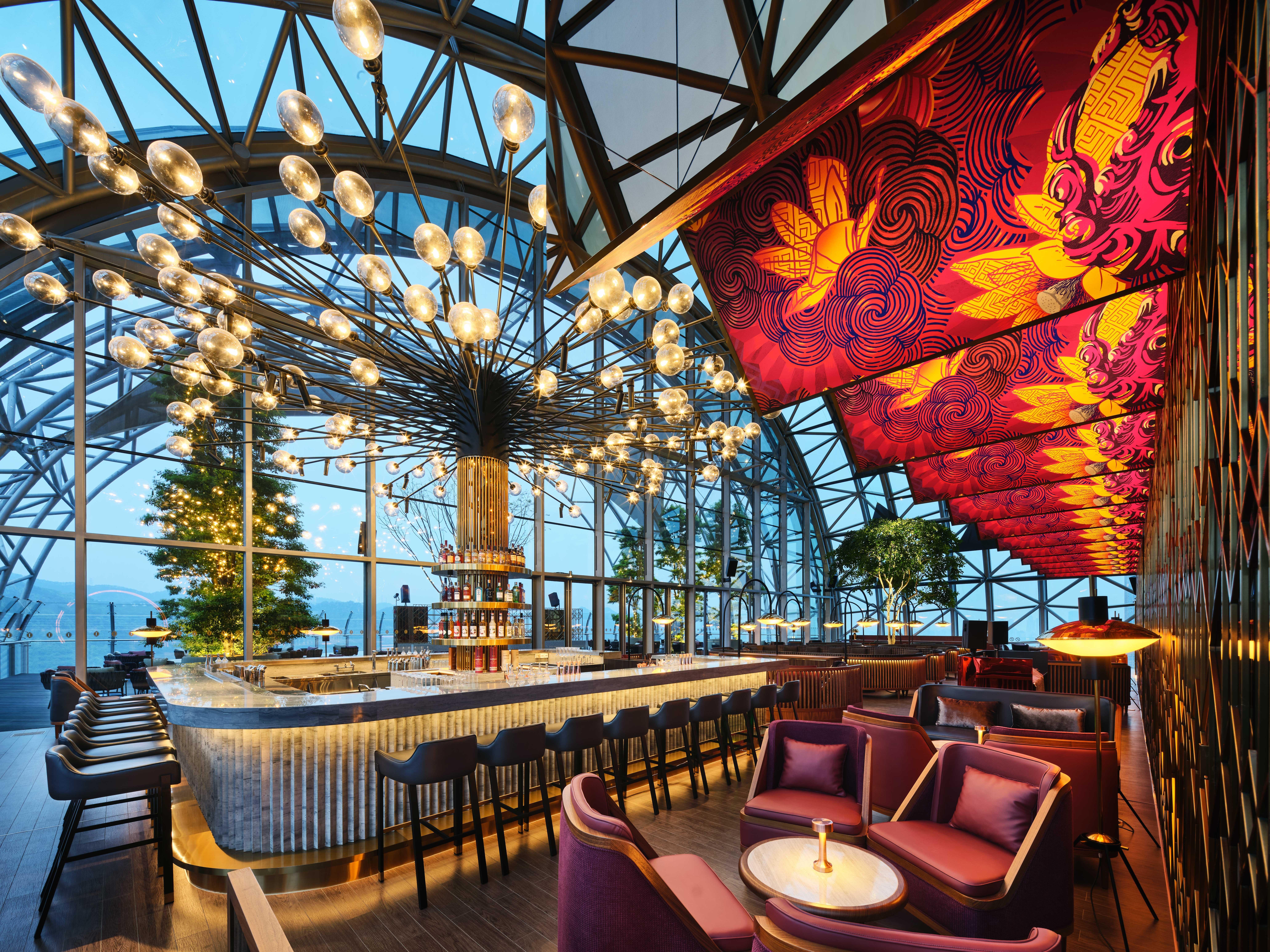 Intercontinental Chongqing Raffles City By Ihg מראה חיצוני תמונה