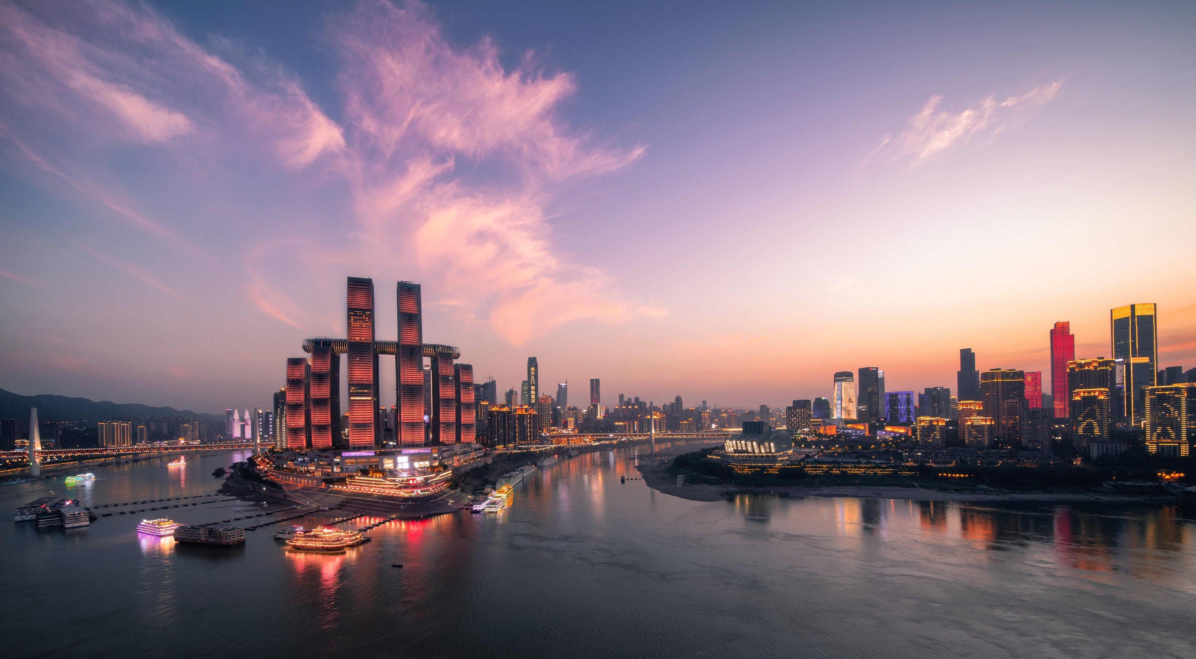 Intercontinental Chongqing Raffles City By Ihg מראה חיצוני תמונה